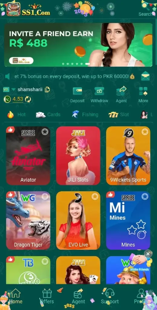 SS1 Casino App